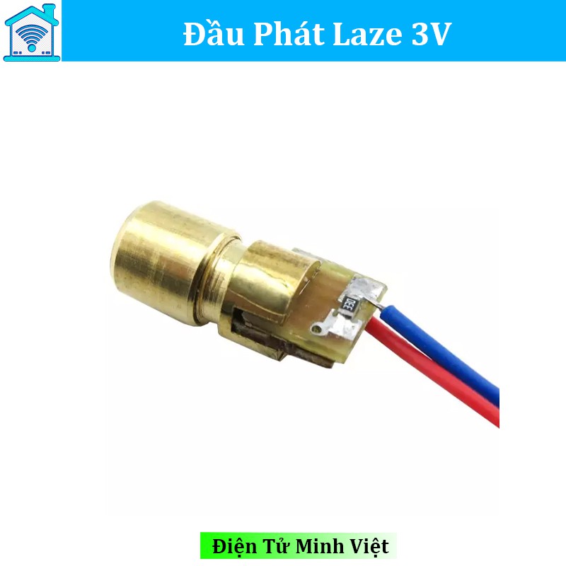 Đầu Phát Laze 3V 5mW ( Sáng Đỏ Hội Tụ)