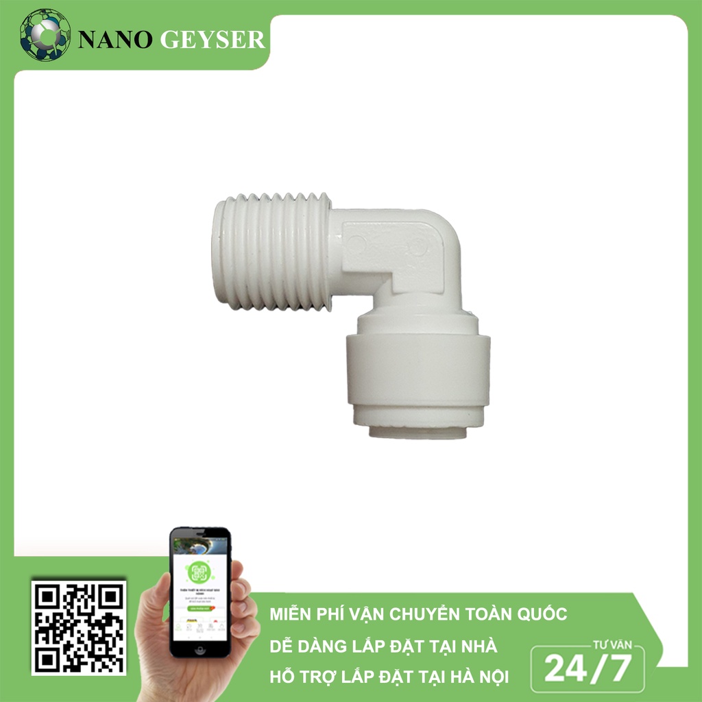 Cút nối nhanh máy lọc nước, Van 1 chiều, Cút màng RO, Cút Bơm