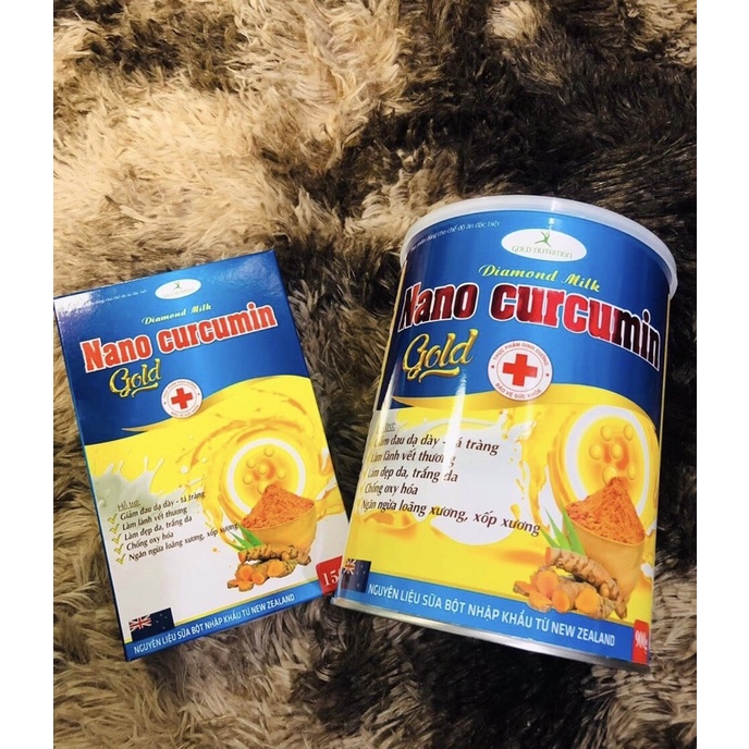 Sữa nghệ nano curcumin gold diamond ổn định huyết áp