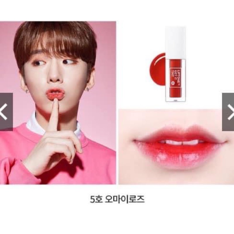 son tonymole Liptone Get It Tint S mầu 05 Oh my rose