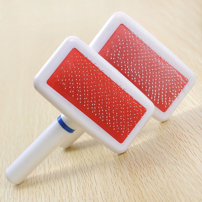 Lược chải lông cho chó mèo đầu chấm bi làm xù lông và massge , làm đẹp không thể thiếu cho vật nuôi