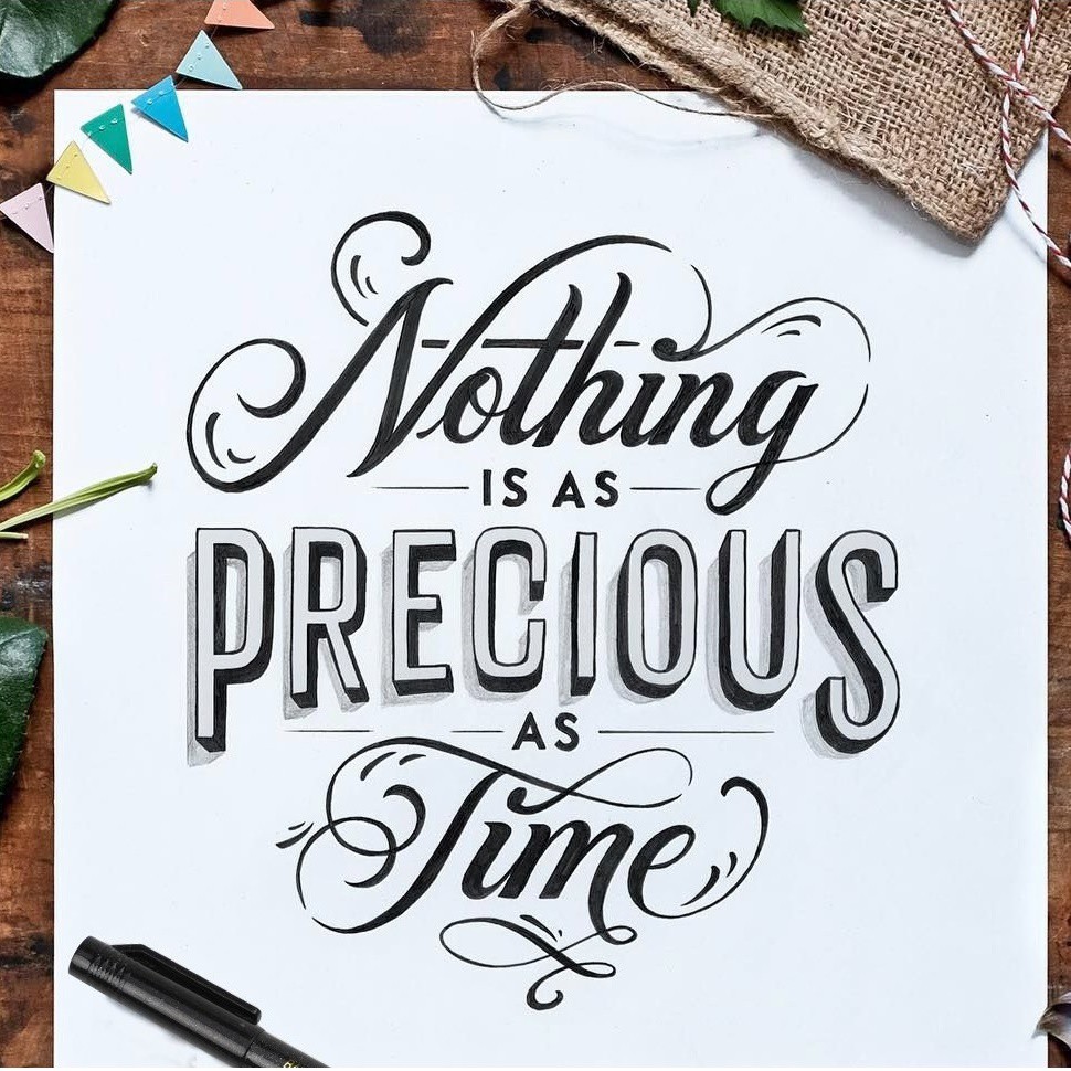 Bộ 4 Bút Mực Viết Thư Pháp Chống Thấm Nước C6802