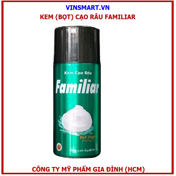 KEM  CẠO RÂU FAMILIAR CHÍNH HÃNG 360g, 300g, 175g có 2 vị hương, CHÍNH HÃNG