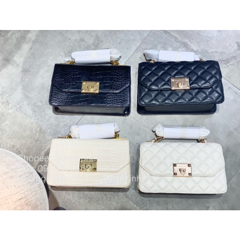 TÚI C N K KHOÁ NHỌN HAI NGĂN VÂN RẮN SIZE 22