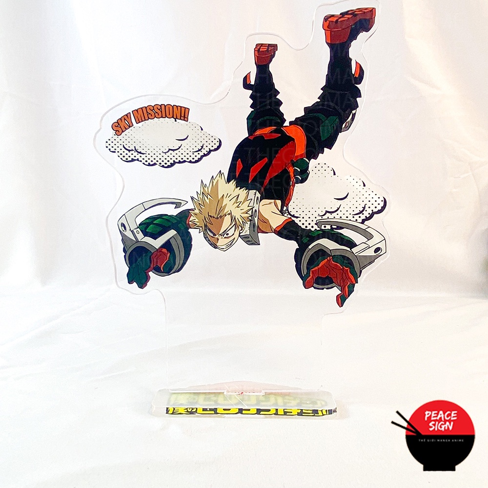 ( Sky Mission ) Mô hình Standee BOKU NO HERO ACADEMIA ver BAY Học Viện Anh Hùng mica acrylic anime chibi