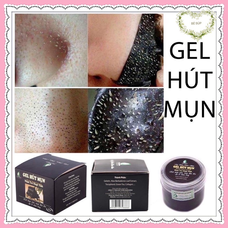 [Ngân Bình] GEL HÚT MỤN Than Tre Hoạt Tính - Gel lột mụn Than Tre, Lột mụn cám, mụn đầu đen, da chết, lông tơ | WebRaoVat - webraovat.net.vn