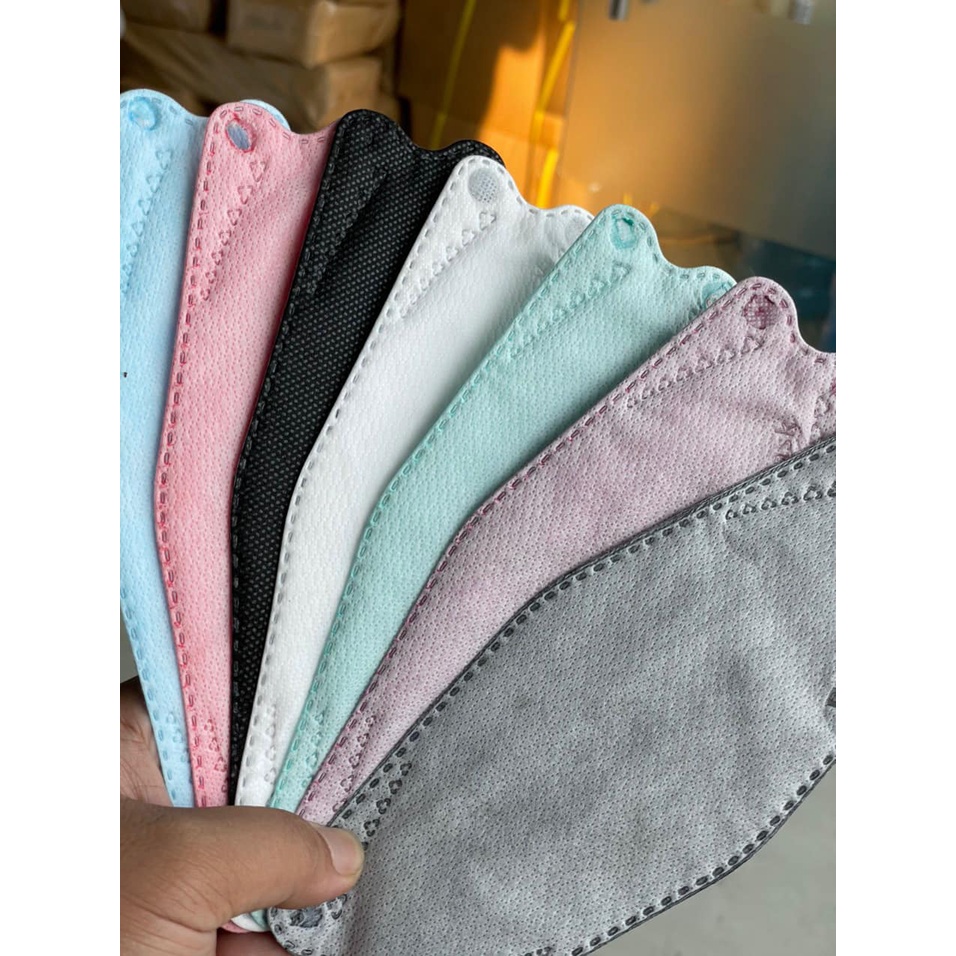 1 Thùng Khẩu trang 4D KF94 PT Mask Phương Tuyến Màu Trắng, Xanh, Xám, Đen Vải 4S