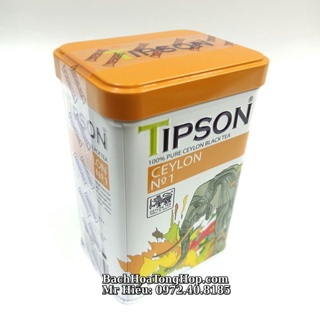 [Hỏa Tốc] Trà Tipson Ceylon No1 hộp sắt 85g