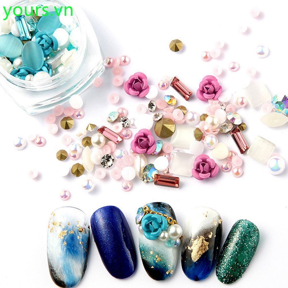 Đá kim tuyến đính móng trang trí