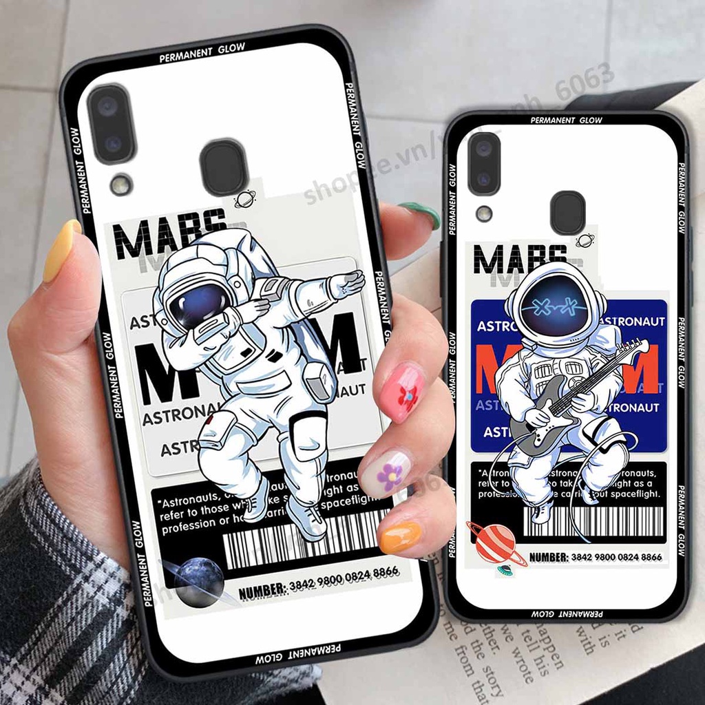 Ốp Samsung A20 / A30 be@r brick mars thời trang, ốp lưng điện thoại viền dẻo siêu chất