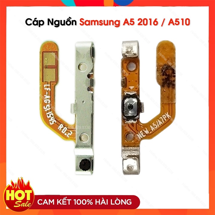 Cáp Phím Nguồn Samsung Galaxy A510 / A5 2016 Zin Bóc Máy