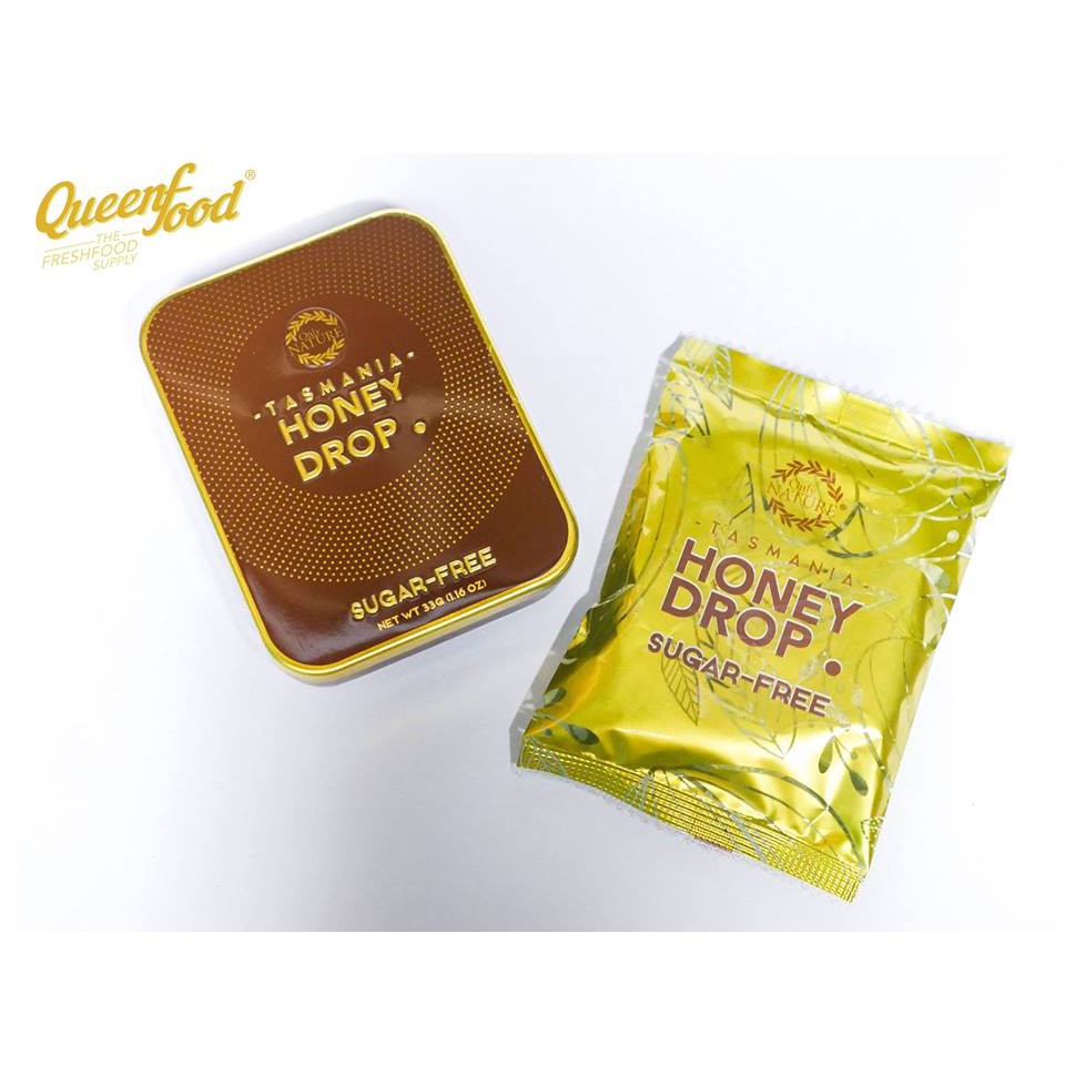 Kẹo sả nhân mật ong không đường Only Nature - Honey Drop Leatherwood Sugar Free