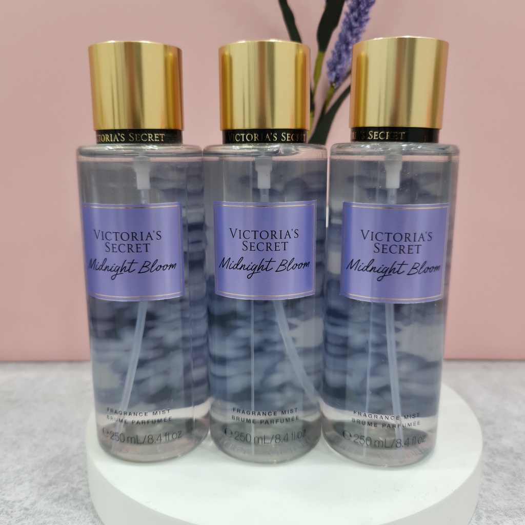 Xịt Thơm Toàn Thân Victoria's Secret Body Mist MIDNIGHT BLOOM - Hương Thơm Của Sự Thanh Khiết  250ML