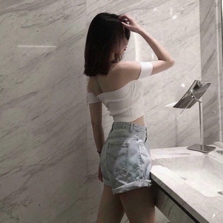 ÁO THUN GÂN BẸT VAI