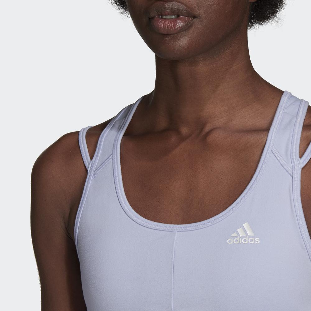 Áo Ngực Thể Thao adidas TRAINING Nữ Hyperglam Light Support Bra Màu tím HF4811