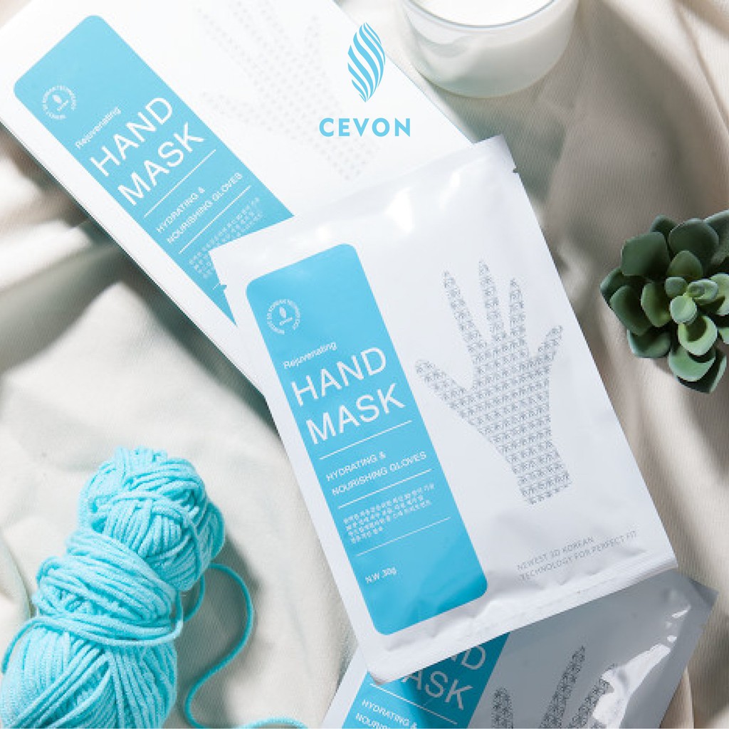 Hộp 4 đôi Ủ DƯỠNG TAY MASK HAND, thương hiệu Cevon, xuất xứ Korea