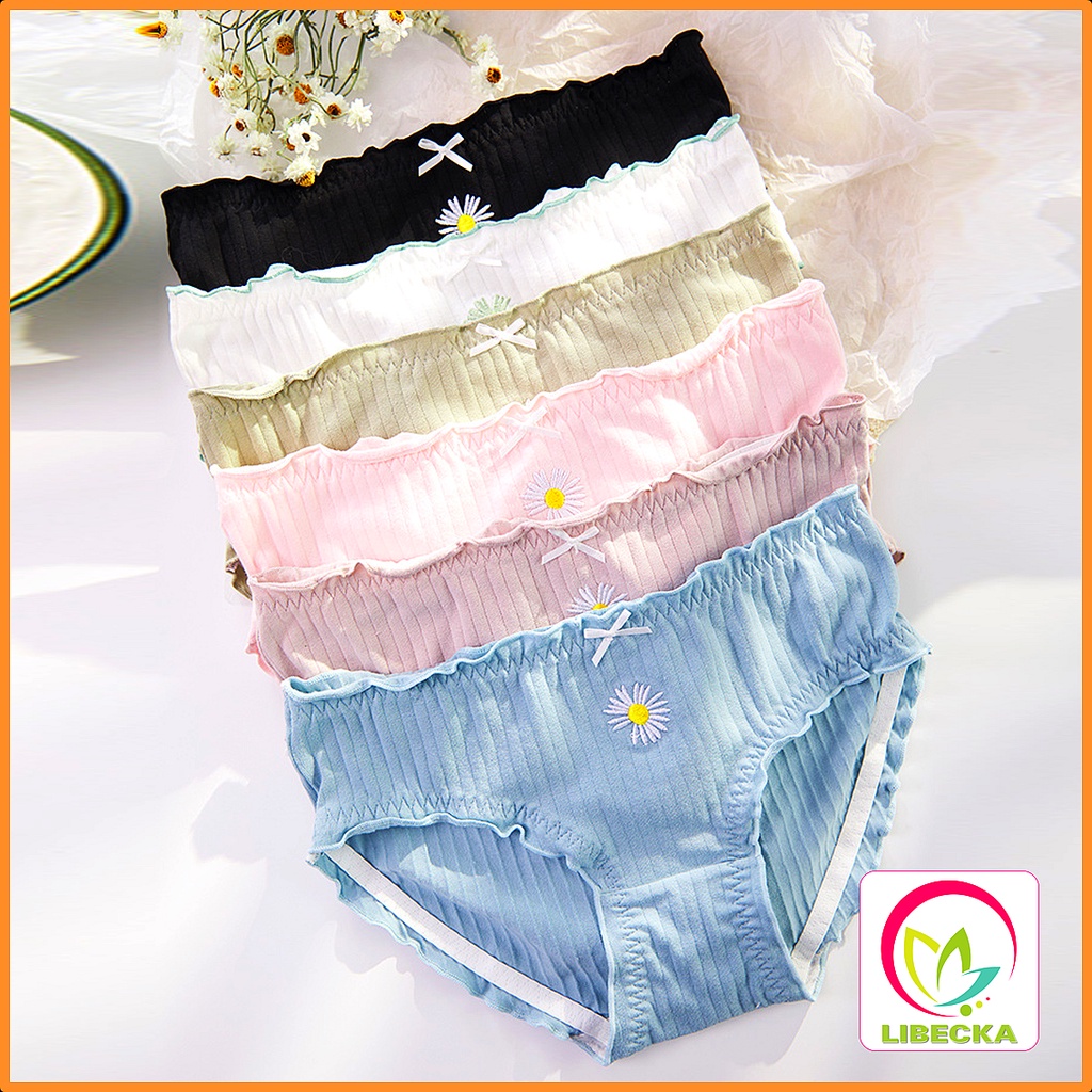 Quần lót nữ Cotton Cute dễ thương thời trang đẹp thông hơi kháng khuẩn Sexy gợi cảm xuất Nhật cao cấp LIBECKA QLNK004