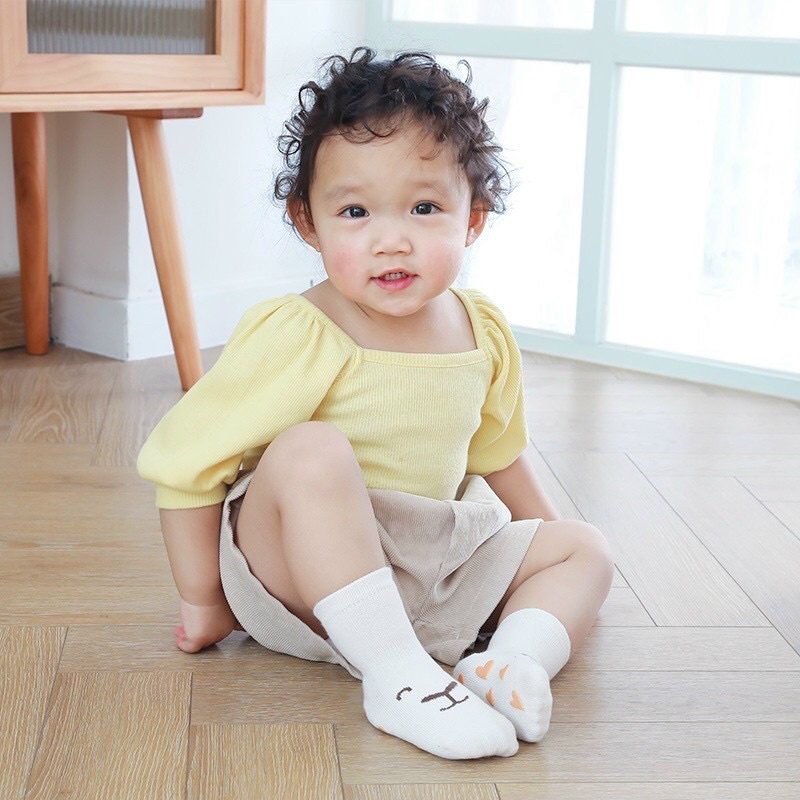 Tất cổ cao hình thú nemo baby cho bé từ 0-3y