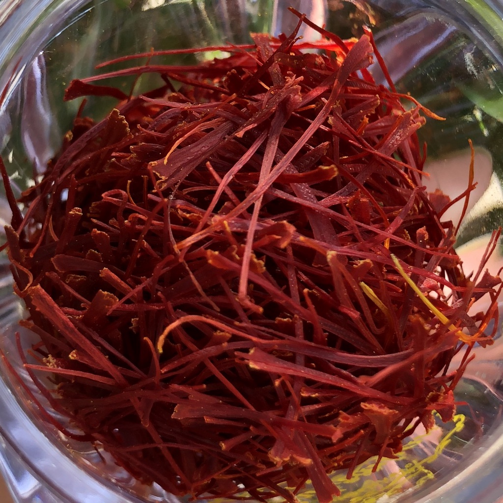 Combo 2 hộp 1gr Saffron Negin Full box Chính Hãng Thương Hiệu Bahraman/Nhụy Hoa Nghệ Tây Iran Loại Negin