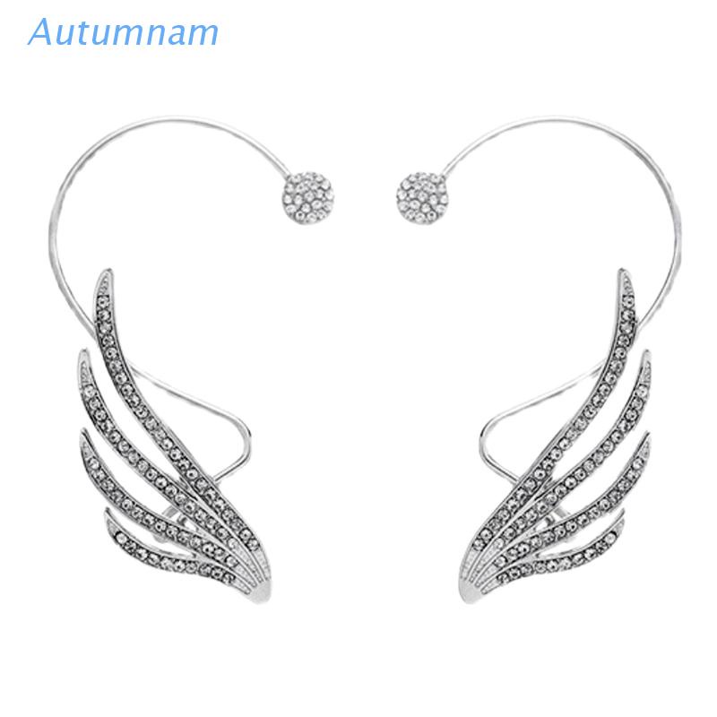 Bông Tai Hình Đôi Cánh Thiên Thần Thiết Kế Đơn Giản Thời Trang