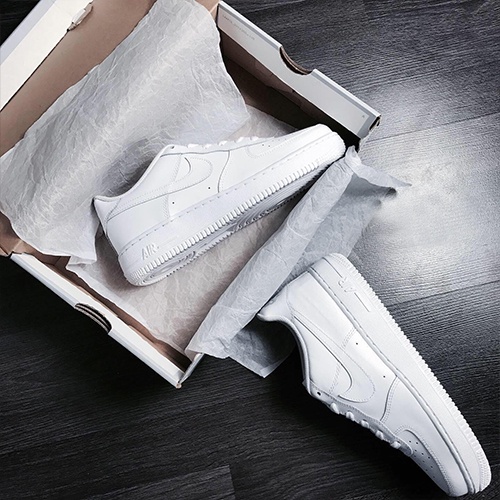Giày_Nike Trắng Nam Nữ, Giày_NIKE AIR FORCE 1 AF1 Trắng Thời Trang Full Box Bill | BigBuy360 - bigbuy360.vn