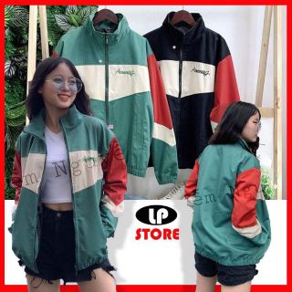 Áo Khoác Kaki Jacket Chữ Thêu