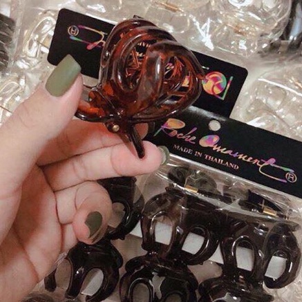 Kẹp Tóc Càng Cua Cặp Tóc 3, 5, 6 Răng Cho Nữ Phong Cách Thái Lan, Hàn Quốc (LOẠI 1 TO)