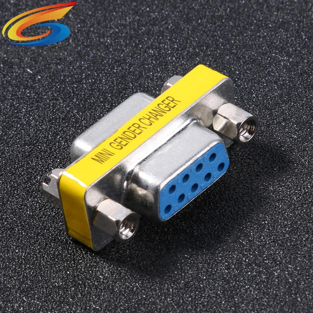 Set 2 Đầu Nối Chuyển Đổi DB9 Female Sang Female RS232