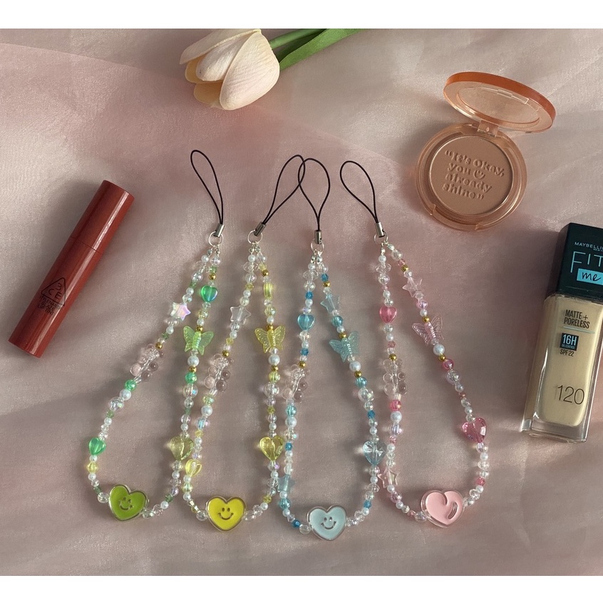 ~Elania phone strap~ Dây đeo điện thoại handmade by Augenstern