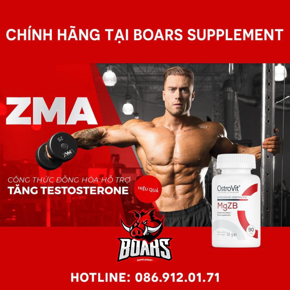SIÊU GIẢM GIÁ -  DEAL SỐC - MgZB - BỔ SUNG VITAMIN GIÚP TĂNG CƯỜNG SỨC MẠNH ,TĂNG MIỄN DỊCH, TESTOSTERONE (90 VIÊN) C | Thế Giới Skin Care