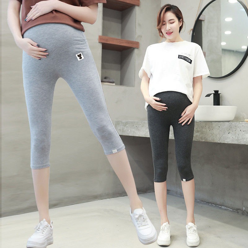 Quần Legging Mỏng Che Bụng 7 Tấc Thời Trang Xuân Hè Cho Nữ