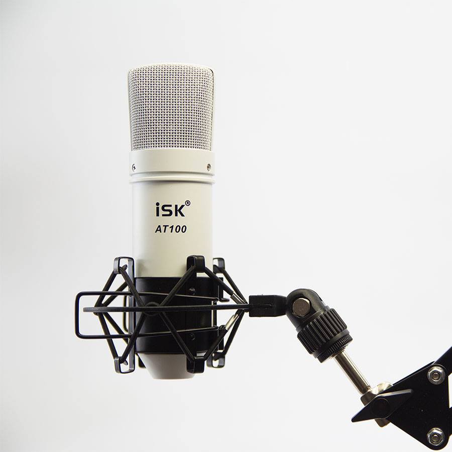 Micro ISK AT 100 - Micro Thu Âm, Live Stream, Karaoke Online, Chính Hãng Bảo Hành 6 Tháng