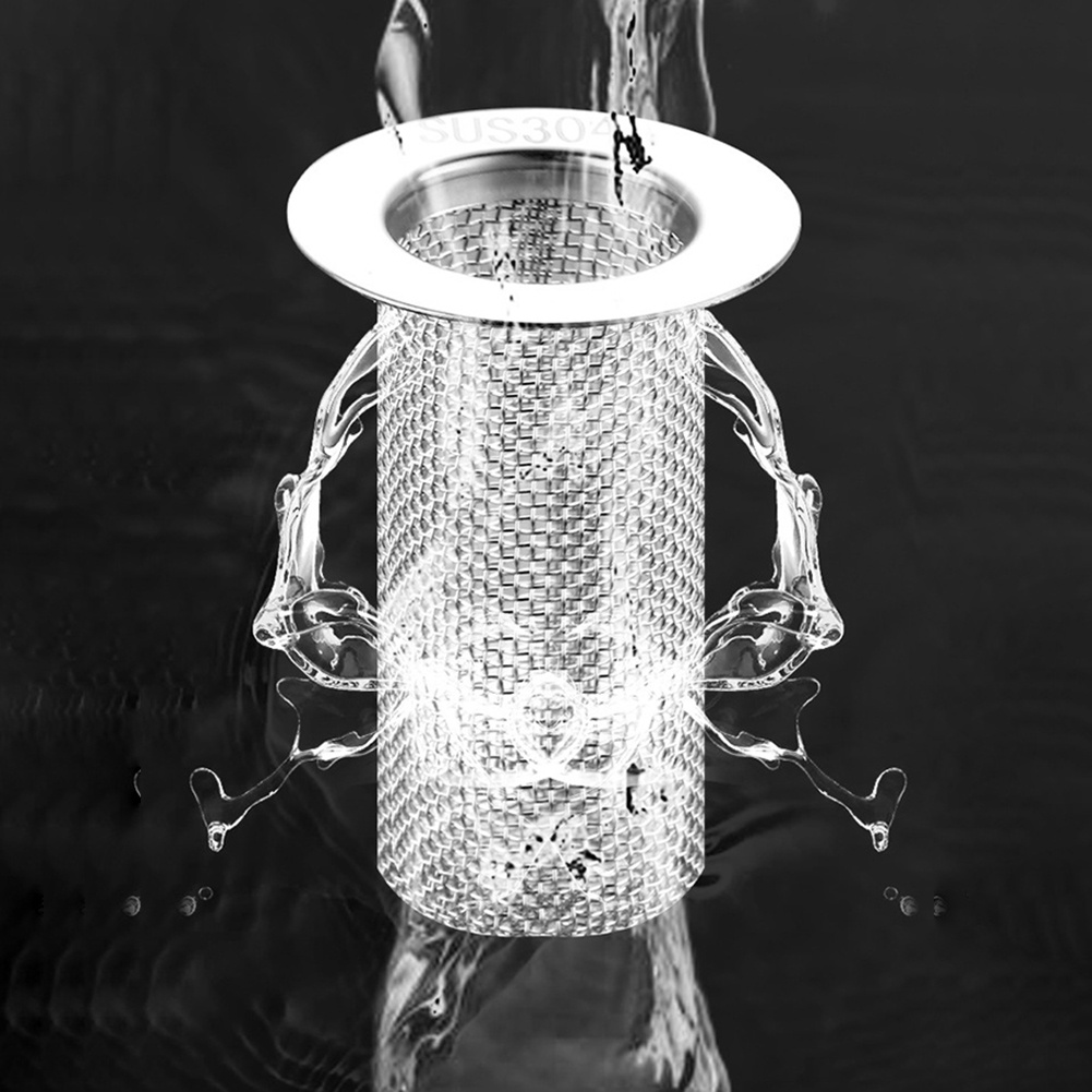 Nắp Lưới Lọc Rác Bồn Rửa Chén / Nhà Tắm / Nhà Bếp Bằng Thép Không Gỉ Chống Tắc Nghẽ