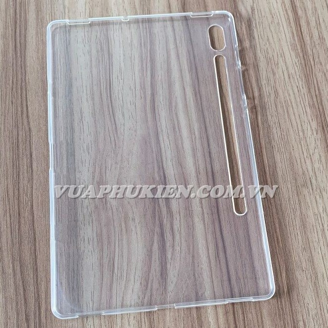 Ốp lưng cho Samsung Galaxy Tab S8 Ultra/Tab S8 Plus/Tab S8 silicone dẻo trong suốt và chống sốc - Hàng cao cấp