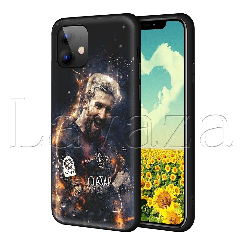 Ốp Điện Thoại Mềm In Hình Messi-2 Cho Iphone 11 Pro Xs Max Xr X 8 7 6 6s Plus