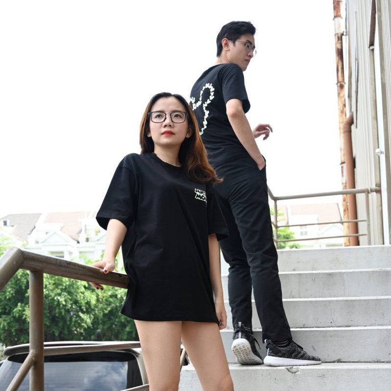 Áo Unisex Nikolas 100% Cotton Mickey Dạ Quang