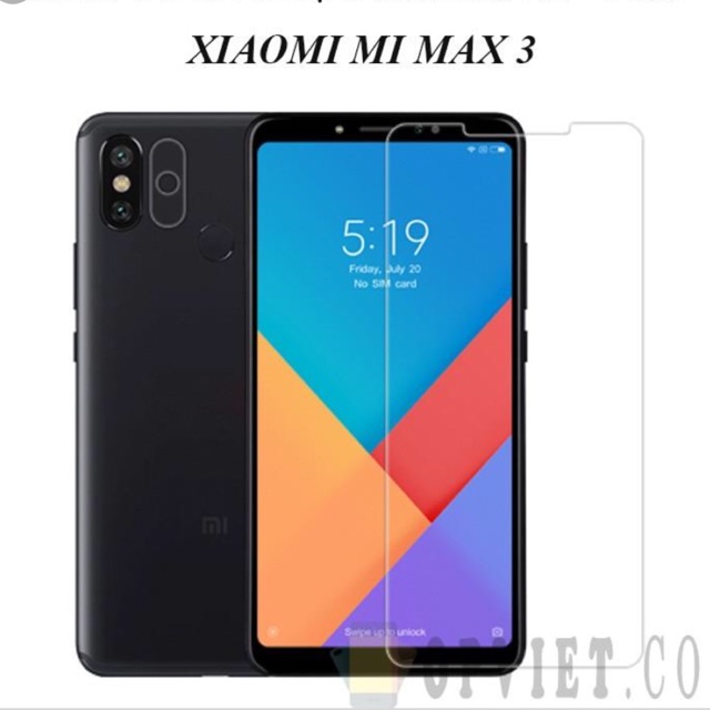 Combo ốp dẻo + kính cường lực Xiaomi Mi Max 3