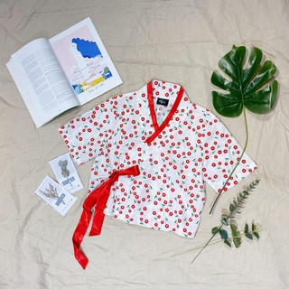 Áo hanbok  họa tiết hoa