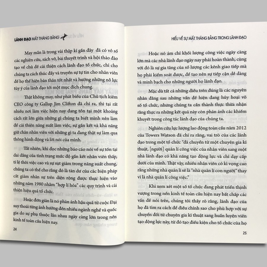 Sách: Lãnh Đạo Mất Thăng Bằng - Lãnh Đạo Giỏi Cũng Đi Lệch Hướng & Và 4 Nguyên Tắc Đế Trở Lại Quỹ Đạo