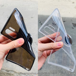 Ốp silicon kèm iring siêu mỏng xoay 360 - Note9 / Note10 / Note10 Plus