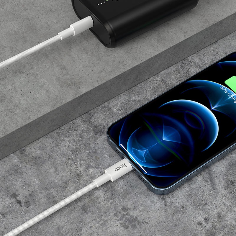 Cáp sạc nhanh siêu bền HOCO X56 FAST CHARGING DATA CABLE C to L PD20W - CHÍNH HÃNG