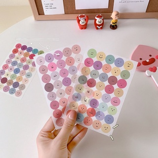 Sticker dán trang trí sổ tay hình mặt cười xinh xắn