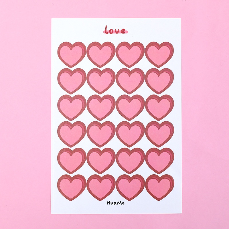 <Video Review> Miếng Sticker Hình Dán Hình Dán Sticker Trang Trí Sổ Đáng Yêu Nhật Ký Điện Thoại Khay Đựng Bút D038