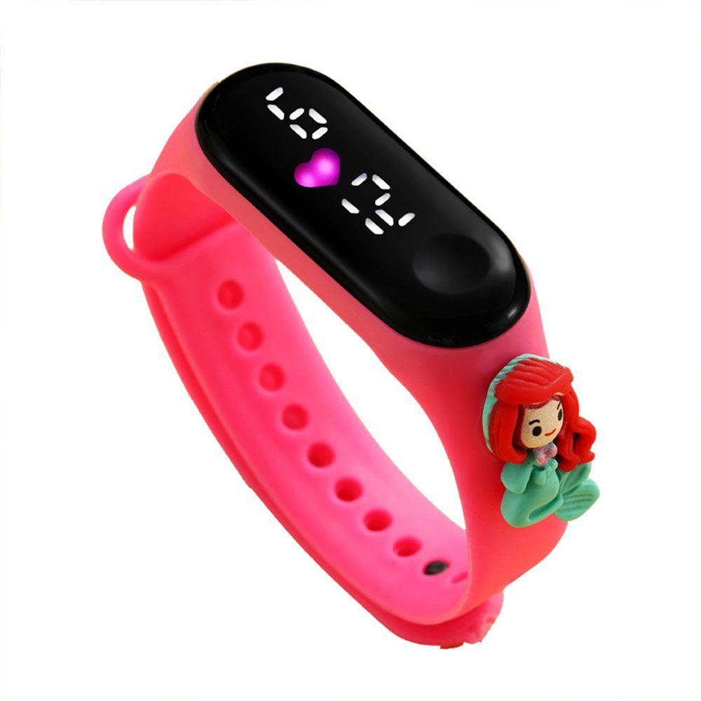 Augustina Đồng Hồ Điện Tử Đeo Tay Kỹ Thuật Số Bằng Nhựa Resin Hình Trái Tim Công