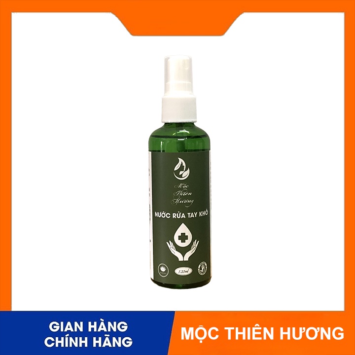 Nước Rửa Tay Khô Sát Khuẩn 120ml, Dạng Xịt, Thuận Tiện Mang Theo Bên Người | Mộc Thiên Hương