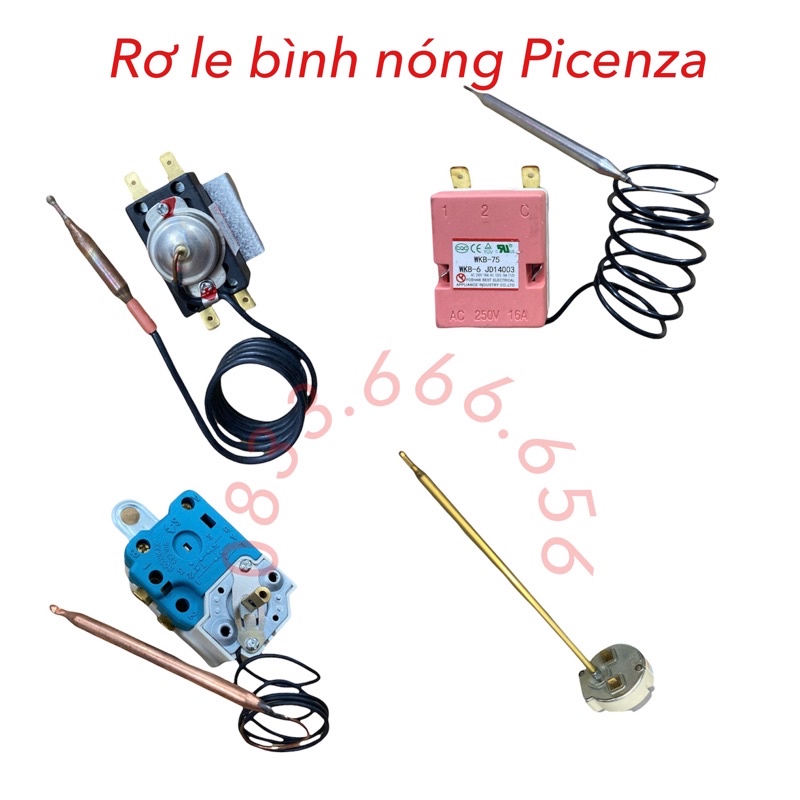 Rơ le bình nóng Picenza giá rẻ cho thợ điện lạnh - Rơ le bình nóng lạnh Picenza