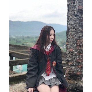 áo choàng harry potter cho trẻ  kèm cavat