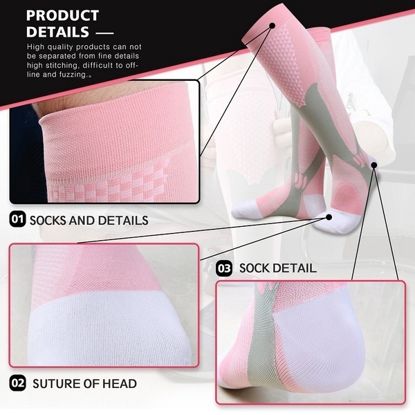 [Mới] Vớ Nén Thể Thao Màu Đen Giảm Đau Đầu Gối