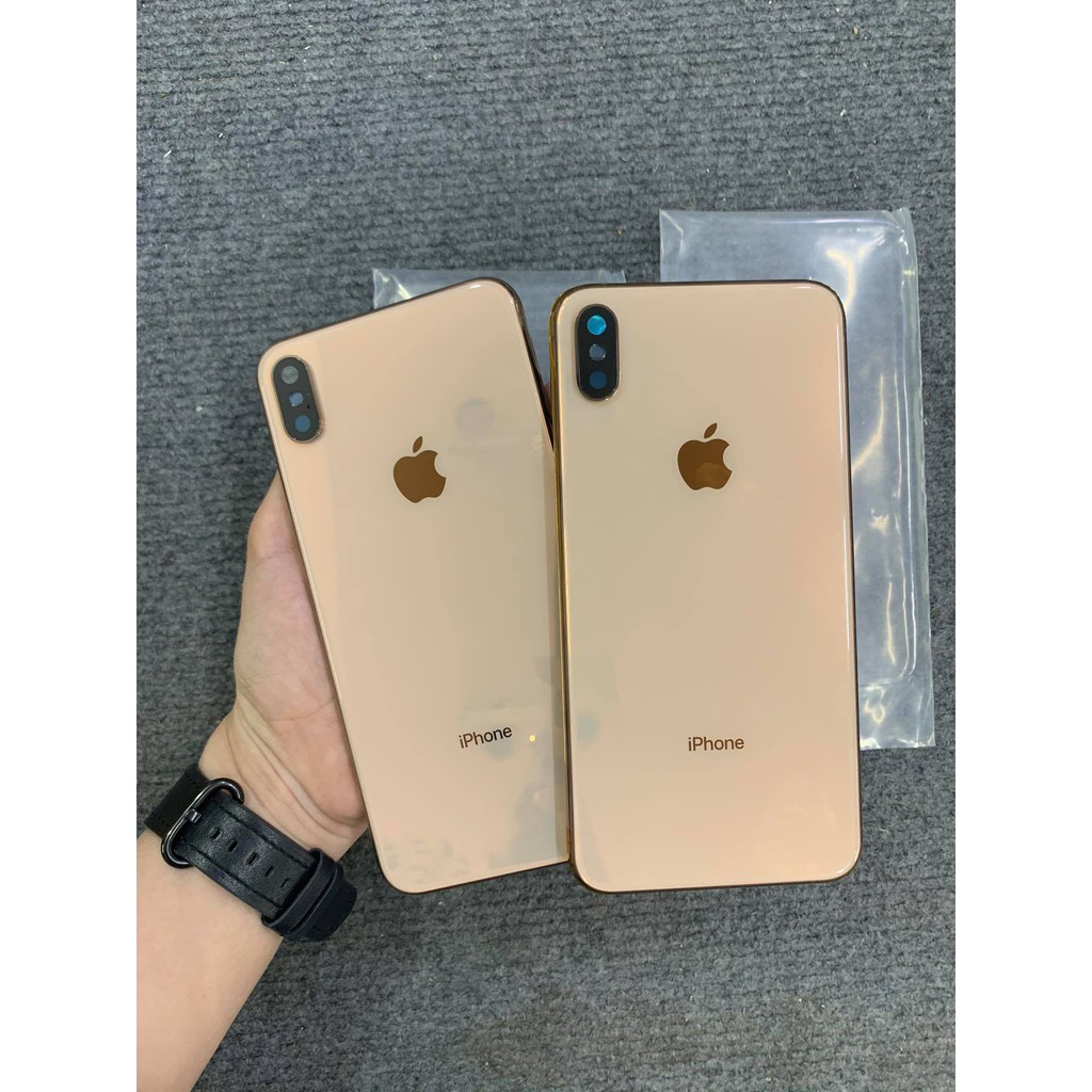 [Mã ELMS05 giảm 5% đơn 300k]Vỏ sườn zin mới 100% dành cho iPhone XS MAX màu vàng gold