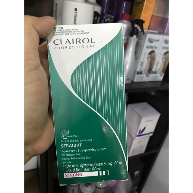 🌾Best Seller🎋 Thuốc duỗi tóc cao cấp Clairol Wella Straight 100mlx2